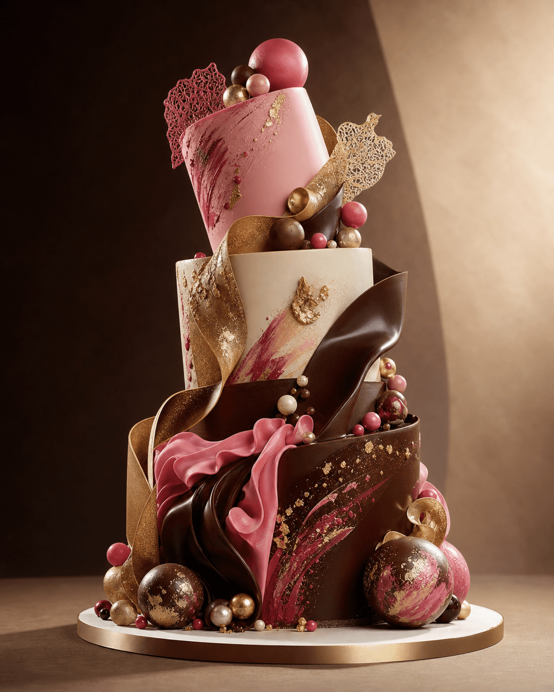 Wild sculptural cakes